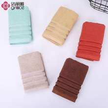 Jie Liya towel pure cotton absorbent plain color thickened cotton towel embroidered logo Jie Liya 7137 .towel .face towel