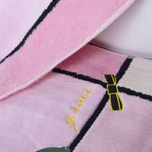 Jie Liya towel pure cotton soft absorbent thick cotton towel embroidered logo . towel . face towel