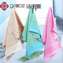 Jie Liya children's towel. Cotton soft absorbent cotton lanyard cute children's towel can be embroidered logo. Towel. Face towel