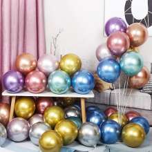 Thickened Metal Color Balloon. Chrome Silver 5 Inch 10 Inch 12 Inch 18 Inch 36 Inch Latex Balloon
