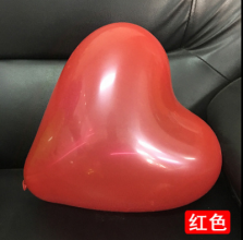 10寸2.2克心形气球 印字马卡龙婚庆汽球加厚乳胶生日派对    气球