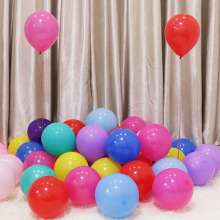 2.2g thickened matte ball. 10 inch imitation latex matte balloon pearl print round wedding balloon balloon