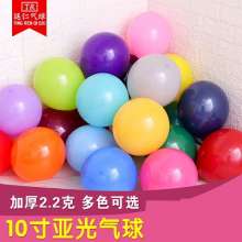 2.2g thickened matte ball. 10 inch imitation latex matte balloon pearl print round wedding balloon balloon