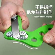 Edge strip trimmer. Woodworking manual trimmer. Chamfering artifact ecological plate right-angle rounded arc trimming knife