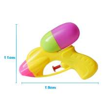New mini water gun. water gun. Candy color length 13cm summer beach rafting water children's toy stall