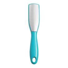 Foot grinder to exfoliate dead skin. Calluses brush double-sided rub feet. Plate stainless steel foot file pedicure tool plus LOGO foot rub