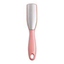 Foot grinder to exfoliate dead skin. Calluses brush double-sided rub feet. Plate stainless steel foot file pedicure tool plus LOGO foot rub