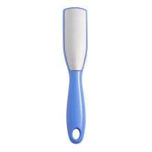 Foot grinder to exfoliate dead skin. Calluses brush double-sided rub feet. Plate stainless steel foot file pedicure tool plus LOGO foot rub