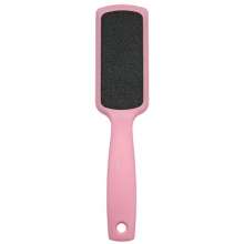 White square feet rub. Sandpaper is dead skin. Grinding feet. Stone Foot Skin Removal Massage Tool