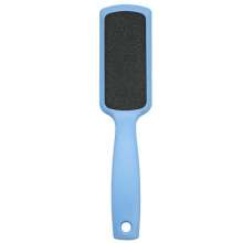 White square feet rub. Sandpaper is dead skin. Grinding feet. Stone Foot Skin Removal Massage Tool
