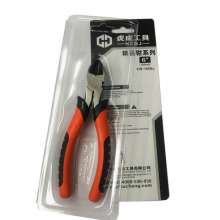 Tiger into European oblique pliers tiger leather handle 6 inch 8 inch oblique nose pliers oblique pliers classic handle wire pliers sharp nose pliers