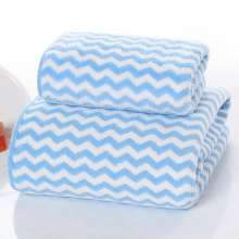 Warp knitted color coral fleece towel. Absorbent face towel. Face towel. 35*75 gift stall towel