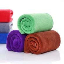 Thickened 30*30 hook square towel .. towel. Glass housekeeping cleaning rag. Car towel. Gas station gift car wash towel