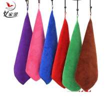 Thickened 30*30 hook square towel .. towel. Glass housekeeping cleaning rag. Car towel. Gas station gift car wash towel