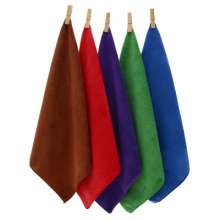 Thickened 30*30 hook square towel .. towel. Glass housekeeping cleaning rag. Car towel. Gas station gift car wash towel