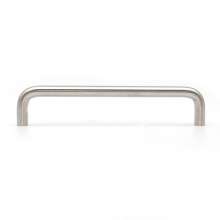 Small stainless steel handle. Cabinet door simple drawer handle Double curved furniture cabinet metal handle. Furniture hardware. Handle handle