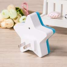 Explosive star light control night light night light. Cartoon night light. Customized logo practical gift led plug-in switch night light
