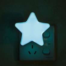 Explosive star light control night light night light. Cartoon night light. Customized logo practical gift led plug-in switch night light