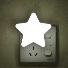 Explosive star light control night light night light. Cartoon night light. Customized logo practical gift led plug-in switch night light