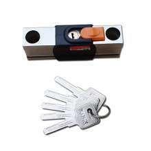 Glass door lock U-shaped lock. Shop door mortise lock. Double door anti-theft lock. With household extended U-shaped lock. Motorcycle lock