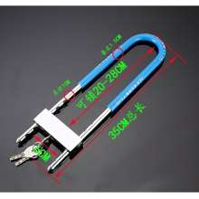 Glass door lock. Double door anti-theft lock. u-lock. Mortise lock sliding door lock office door lock. shop lock