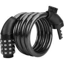 Bicycle lock anti-theft combination lock. Mountain bike portable lock. Electric vehicle chain lock. Bold bike accessory lock
