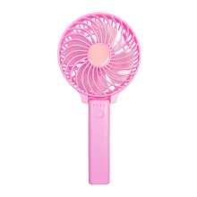 Snowflake Handheld Fan. Student dormitory LED folding fan. Portable USB Folding Handheld Fan