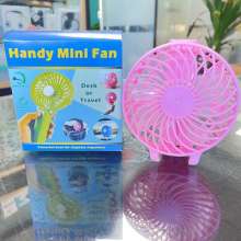 Snowflake Handheld Fan. Student dormitory LED folding fan. Portable USB Folding Handheld Fan