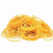 Vietnam rubber band. Cowhide elastic rubber band yellow leather case. Leather ring beef tendon. Rubber band