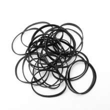 Vietnam Rubber Band. High Elasticity Leather Band Rubber Ring Black Leather Cover. Leather Ring