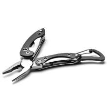 Stainless steel multi-function pliers. Multi-purpose pliers. Bottle opener. Portable outdoor knife. Gift gray MT399H