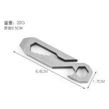 Stainless steel multi-function wrench. Outdoor wrench tool. Tool 8 in 1 outdoor combination tool hexagon wrench