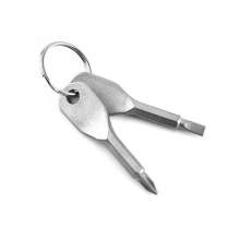 Keychain screwdriver. Key pendant Phillips screwdriver. Mini screwdriver. Camping outdoor portable tools
