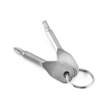 Keychain screwdriver. Key pendant Phillips screwdriver. Mini screwdriver. Camping outdoor portable tools