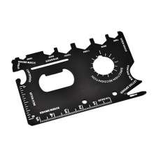 Outdoor tool card. Wrench card. Wrench multi-function tool card combination tool card saber card outdoor escape knife card