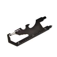 Multi-function tool cassette nail remover. Key chain. Portable tools. Screwdriver measuring ruler portable multi-use outdoor gadgets