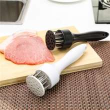 Steak and pork chops quickly loosen meat needle. Practical stainless steel meat tenderizer. Tender meat hammer hammer meat. Tender meat needle