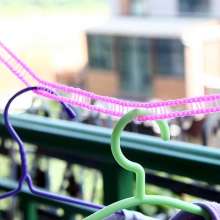 Non-slip and windproof clothesline. Fence clothesline .5 type clothesline drying line. Clothes drying line