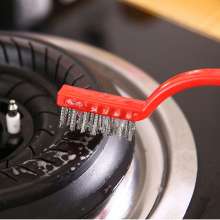 Gas stove cleaning brush 3 packs Gas stove brush faucet groove brush gap brush kitchen utensils wire small brush