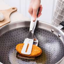 Stainless steel barbecue clip. Clip. Spatula. Fish shovel creative pizza steak clip