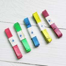 Color tape measure, soft ruler, city ruler, clothing ruler, tailor ruler, measurement ruler, gift ruler, gift. Small ruler 1.5 meters