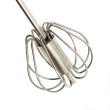 Semi-automatic egg beater .Manual pressing rotary cream mixer