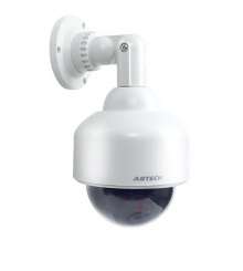 Solar fake surveillance camera . Simulation surveillance . Virtual camera . Upside down . High speed ball fake surveillance