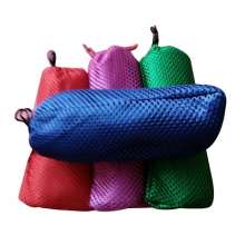 Fuhua Manufacturers Supply Ice Silk Mesh Hammock. Outdoor Breathable Small Mesh Ice Silk Cloth Small Bag Hammock. Camping Bed