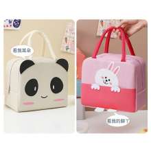 New portable lunch bag. Lunch box insulation bag thickened aluminum foil lunch bag student lunch bag. Gift. Storage bag