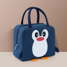 Student cartoon portable lunch bag. Thickened aluminum foil bento bag insulation lunch box bag lunch bag. Tote bag.