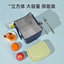 New triangle bag cartoon unicorn lunch box bag. Bento bag. Velcro large capacity bento bag. Office worker bag