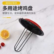 Stainless Steel Multipurpose Roast Chicken Tray. Turkey Roasting Tray Holder