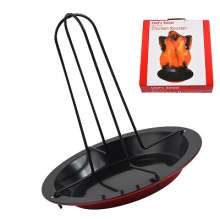 Stainless Steel Multipurpose Roast Chicken Tray. Turkey Roasting Tray Holder