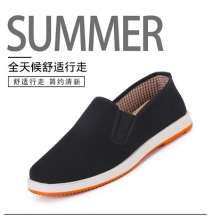 Tire bottom corduroy shoes Men's old Beijing shoes. Driving shoes. Shoes. Labor insurance shoes. Work shoes
